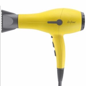 Drybar Buttercup Yellow Hair Dryer with bouncer curl diffuser
